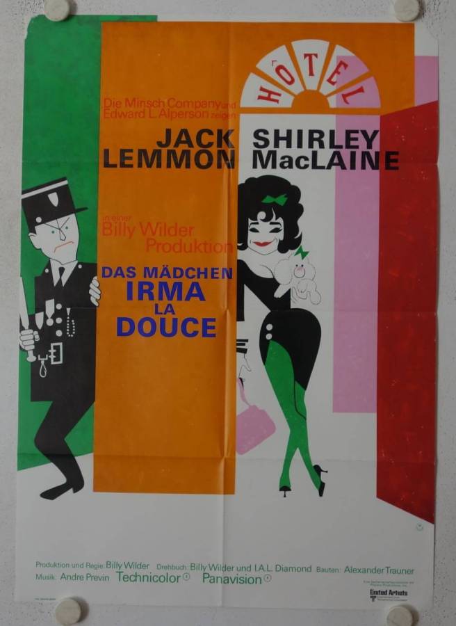 Irma la Douce re-release german movie poster